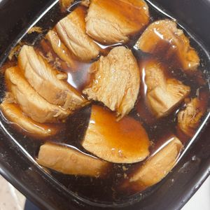 ぴーぱりの作ってみた!投稿(ほったらかしで簡単【鶏むね肉の甘旨煮】節約！作り置きおかず☆)