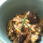 茄子のそぼろ煮