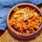 混ぜるだけでうま味倍増のおつまみ！スルメキムチ