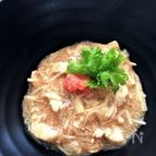 鶏ささみとえのきの明太子あん