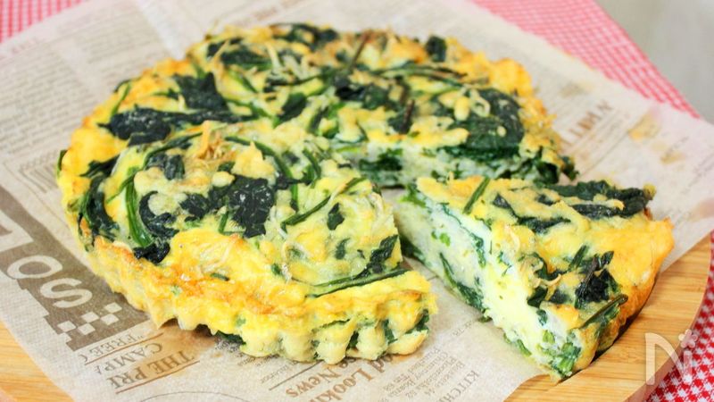 混ぜて焼くだけ ほうれん草とジャコのオムレツ By Kitten遊び レシピサイト Nadia ナディア プロの料理家のおいしいレシピ