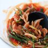 贅沢な美味しさ!ジョンソンヴィルの【ナポリタントースト】の工程1