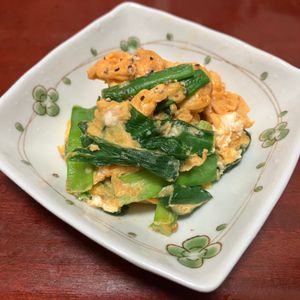 りんごの作ってみた!投稿(簡単ニラ玉！たったの5分！疲労回復)