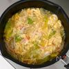 カニカマレタスのかき玉スープ♩5分で!包丁要らずの即席スープの工程2