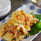 明太チーズズッキーニ