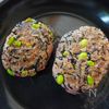 簡単&絶品【枝豆ひじきのおろしハンバーグ】の工程2