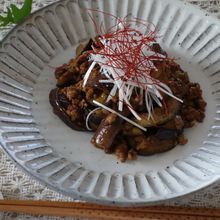 ナスの甜麺醤炒め
