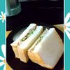 チョロリスの作ってみた!投稿(サバ缶ときゅうりのサンドウィッチ)
