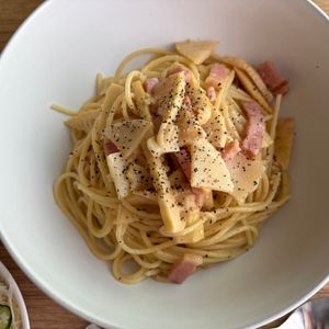miiiiinaの作ってみた!投稿(【筍とベーコンのバター醤油スパゲティ】食べたら虜♪春のパスタ)