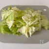 【レンジで時短!キャベツと塩昆布の春雨サラダ】箸が止まらないの工程1