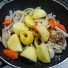 関西では珍しいかな？「豚肉じゃが」の工程3