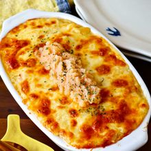 レンジとトースターで簡単【絶品じゃが明太グラタン】