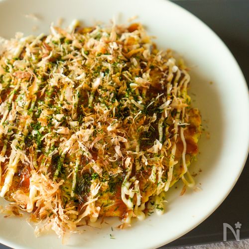 長芋なくてもふわふわ！【お好み焼き】