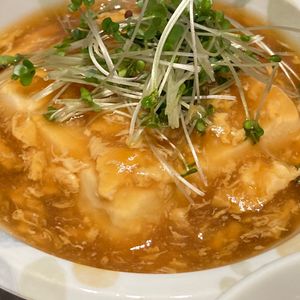 すみれの作ってみた!投稿(３分で完成☆超簡単『豆腐の卵あんかけ』)