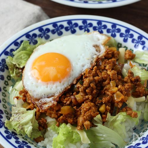ズッキーニ入り【タコライス】子ども爆食