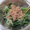 【ほうれん草ともやしの旨ナムル】簡単&節約!お弁当の彩にも☆の工程4