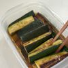 焼いて漬けるだけ【やみつきズッキーニ】の工程3