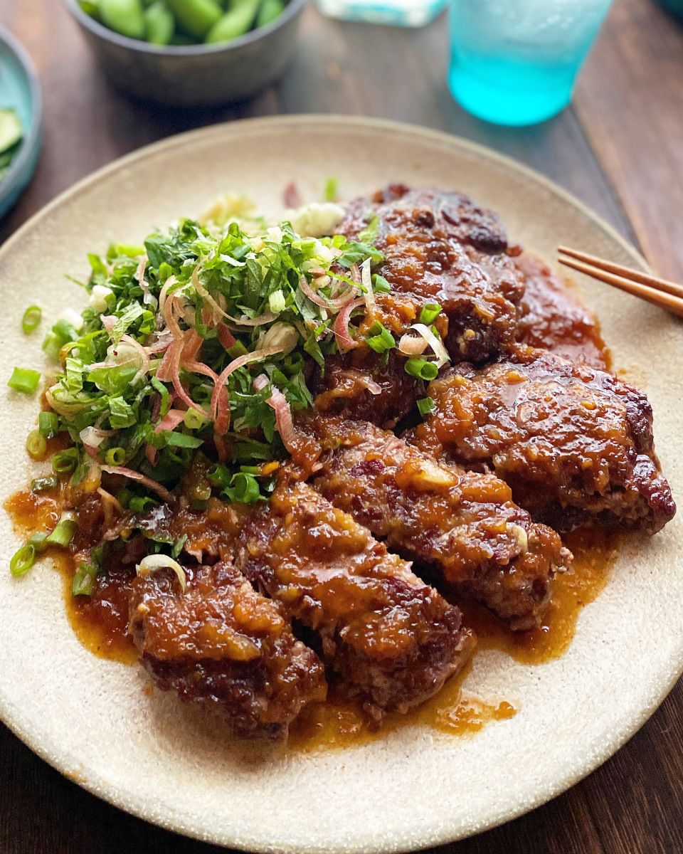 薬味がさわやか 牛こま肉で作る和風ステーキ風 レシピサイト Nadia ナディア プロの料理家のおいしいレシピ