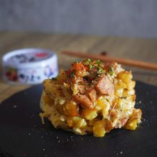 【サラダじゃない!おかず!】反則の焼鳥缶ポテサラ