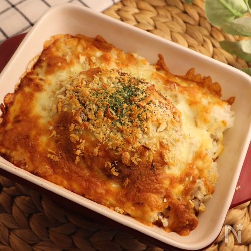 【業務スーパー】トマト風ハンバーグドリア
