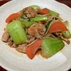 りんごの作ってみた!投稿(ごはんがススム簡単絶品中華【豚バラ野菜炒め】まな板包丁不要)