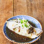 レンチンするだけで絶品魚料理❗️白身魚の梅だれ