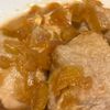 ニコの作ってみた!投稿(ご飯が進む♡食べ過ぎ注意『柔らか豚ヒレの玉ねぎソース』)