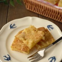 混ぜるだけ楽ちん！「手抜きアップルパイ風ケーキ」