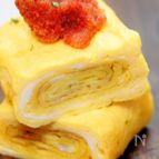 ハイブリッドたまご焼き！明太子添え