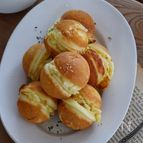 たこ焼き器で簡単！揚げない【米粉アメリカンドック】