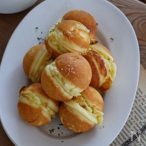 たこ焼き器で簡単！揚げない【米粉アメリカンドック】