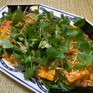 楽ラク手抜キッチン🐶🐾の作ってみた!投稿(豆腐とえのきの卵とじ煮【ほっこり和食】)