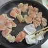 コク旨！【鶏もも肉のチーズマスタード炒め】絶品おつまみ☆の工程2