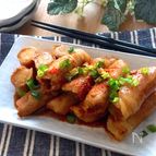味しみしみ〜おつまみにもお弁当にも♡ごぼうの豚ロース巻き