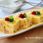 レンジで簡単＊カルボナーラオムレツ