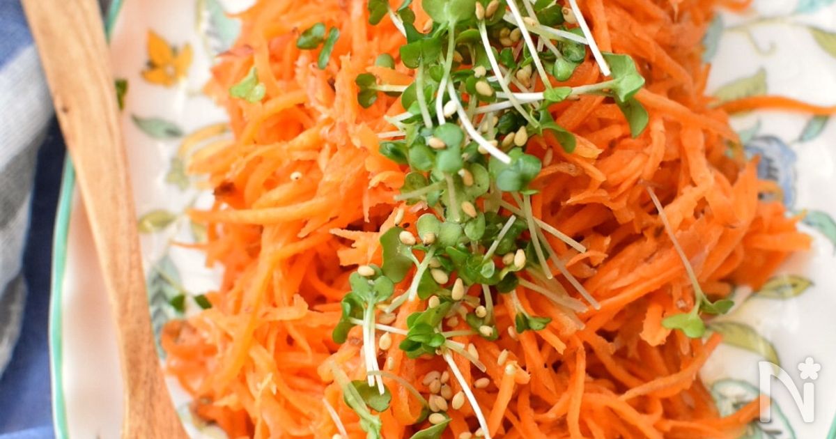最強コンビが奏でる♡簡単キャロットサラダ♡