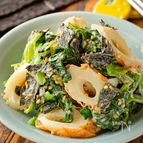 【ほうれん草とちくわの海苔マヨ和え】レンジ2分ですぐビール