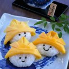 子供の日に☆薄焼き卵で兜帽子の作り方