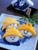 子供の日に☆薄焼き卵で兜帽子の作り方