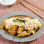 【ひとくちチキン南蛮】火の通りが早くて食べやすいサイズです。