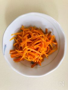 簡単 作り置き お弁当にも 人参のきんぴら By まこりんとペン子 レシピサイト Nadia ナディア プロの料理家のおいしいレシピ