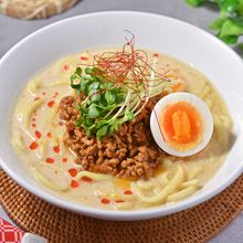 豆乳担々麺│練りごま不要！とろ～り濃厚スープ＆ピリ辛肉そぼろ