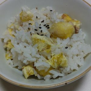 marine55の作ってみた!投稿(【白だしがふんわり香る】我が家の自慢の栗ごはん#おかわり確定)
