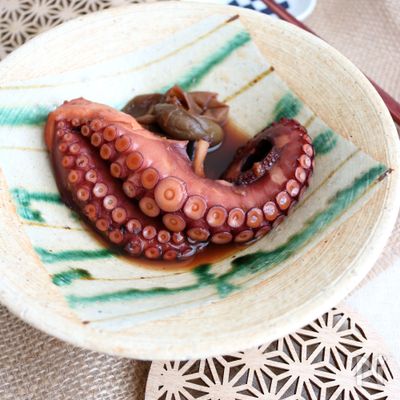 タコのじっくり梅煮