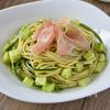 きゅうり1本まるごと！バジルソースパスタ