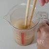 【ワンパンで簡単】ふわふわ卵のひき肉中華あんかけの工程1