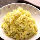 「ザワークラウト風ピリ辛浅漬け」作業時間5分！もむだけ！