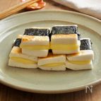 簡単すぎる♪海苔巻きはんぺんチーズ