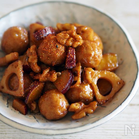 肉だんごと根菜のチャイナデリ