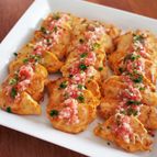 やわらかチキンピカタ☆梅サルサ
